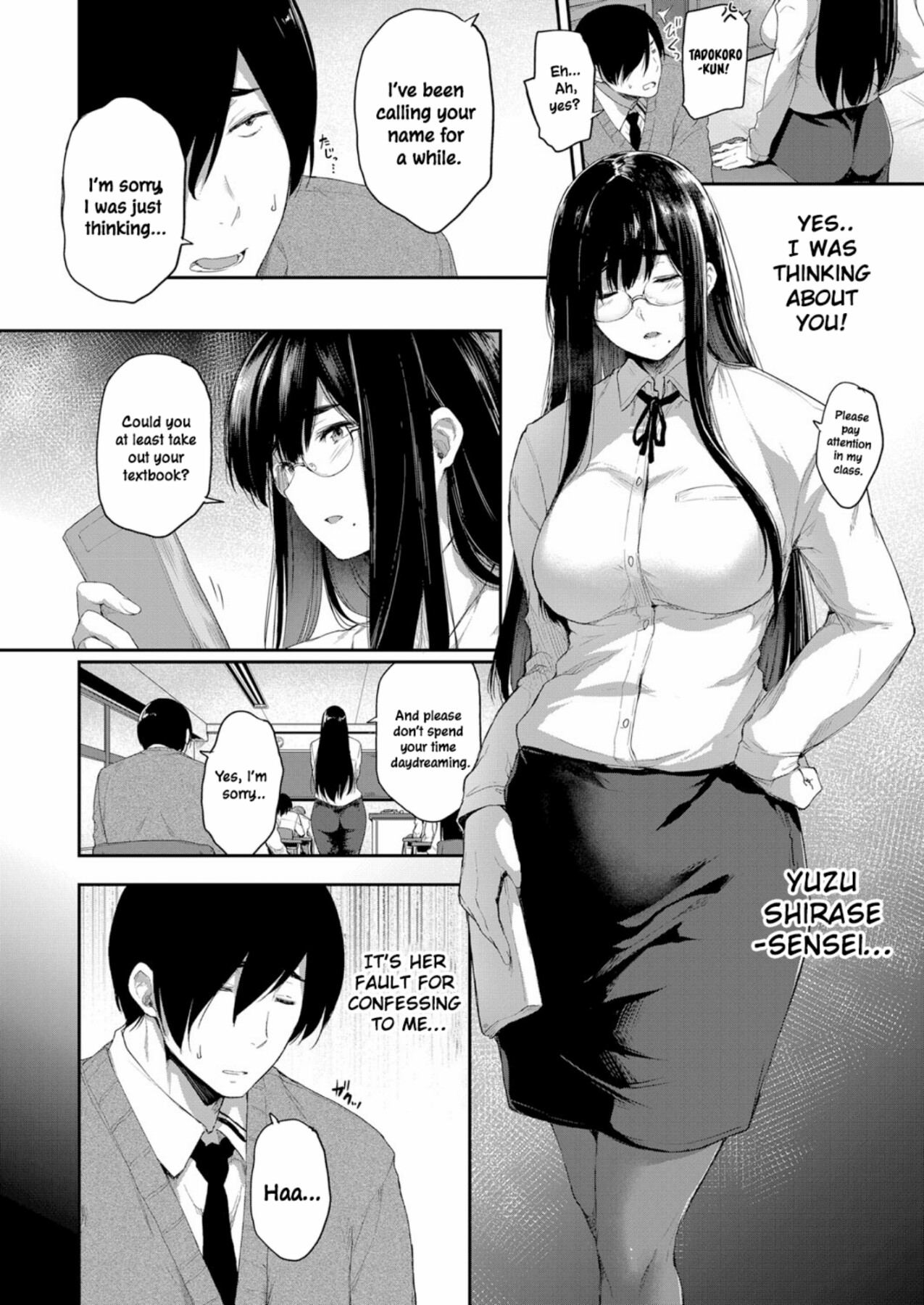 Hentai Manga Comic-Even a Teacher Wants to Date-Read-4